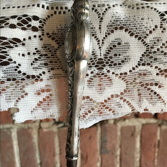 Antique beautifully ornate Sterling Silver Victorian Era 🎩 Boot / Button Hook - Picture 7 of 16